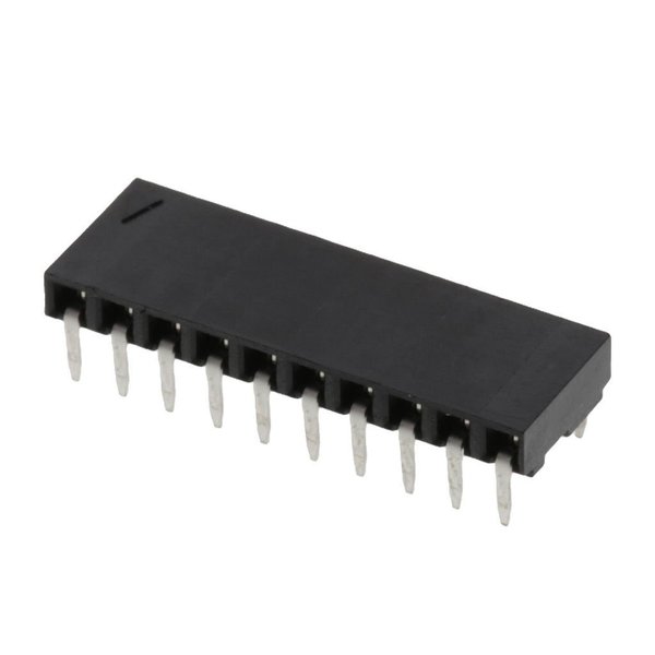 Molex Board Connector, 10 Contact(S), 1 Row(S), Female, Right Angle, 0.1 Inch Pitch, Solder Terminal,  901481210